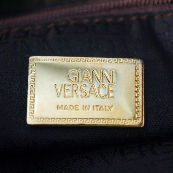 GIANNI VERSACE ミニリュック（茶）