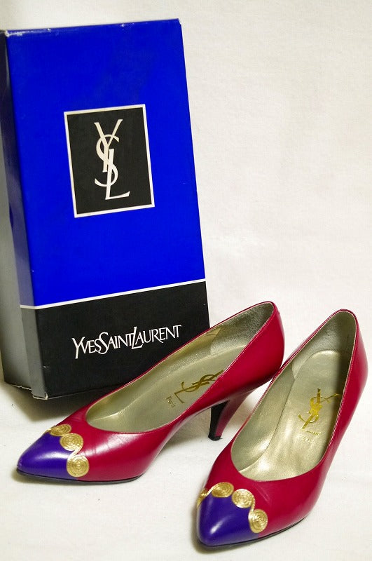 YVES SAINT LAURENT パンプス