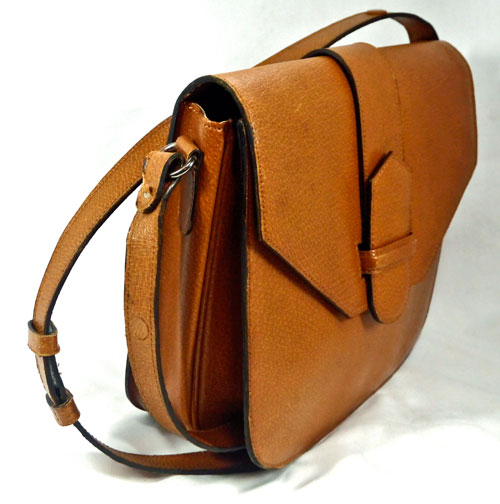 YVES SAINT LAURENT キャメル２Wayショルダー