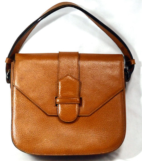 YVES SAINT LAURENT キャメル２Wayショルダー