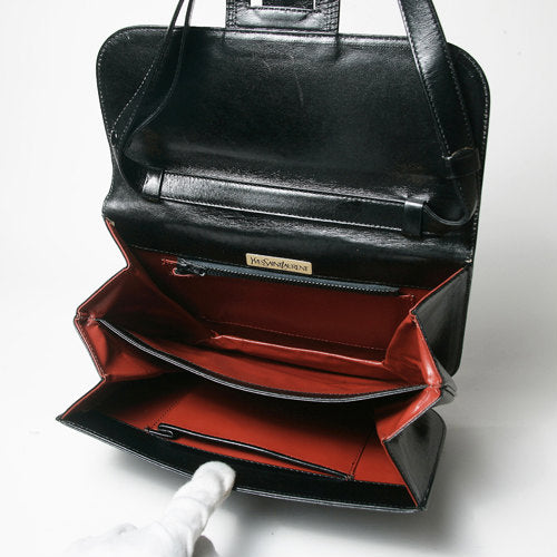 YVES SAINT LAURENT ２Wayショルダー(黒）