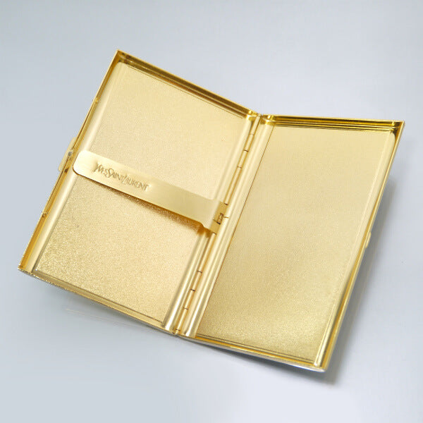 YVES SAINT LAURENT カードケース（黒・赤）