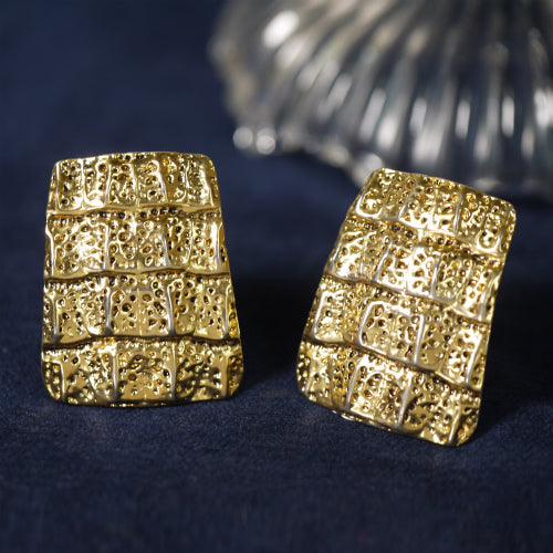 YVES SAINT LAURENT　ゴールドイヤリング