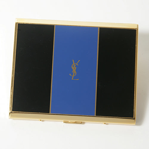 YVES SAINT LAURENT カードケース（黒・青）