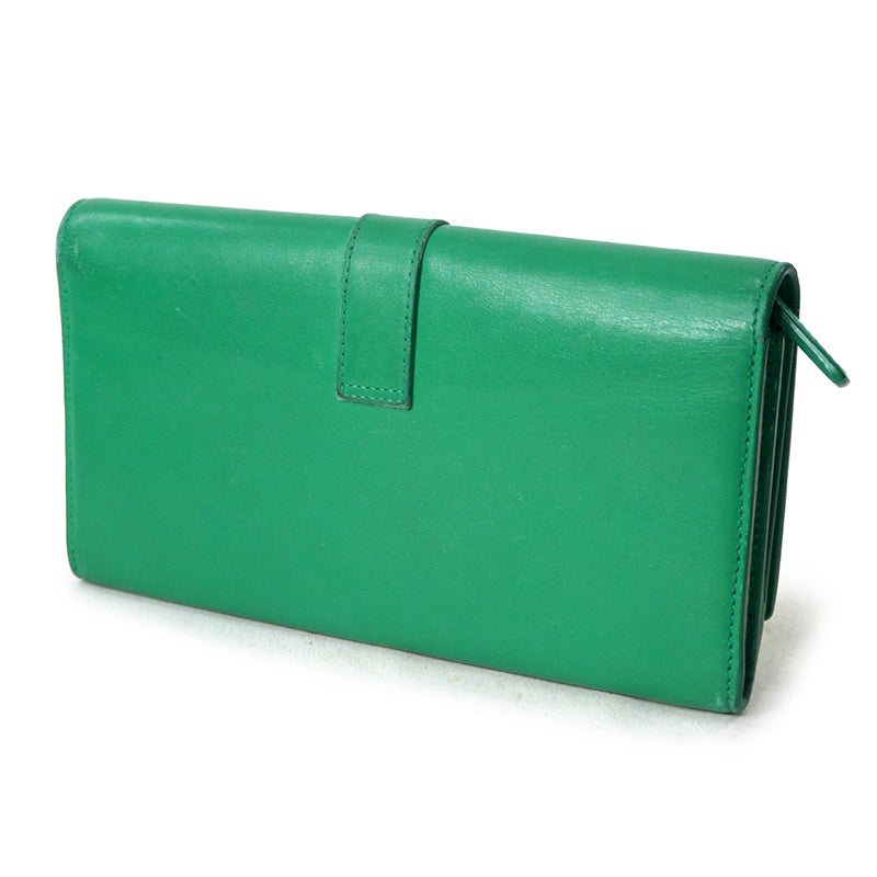 YVES SAINT LAURENT 本革 長財布（グリーン） – Vintage Shop Rococo