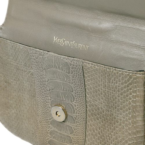 YVES SAINT LAURENT　パイソンポシェット