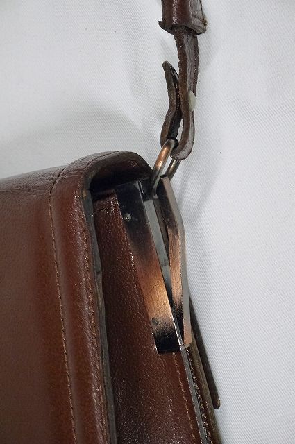 YVES SAINT LAURENT ２Wayショルダー(茶)