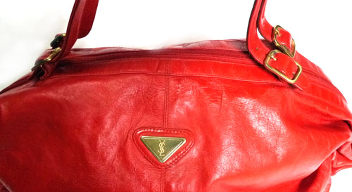 YVES SAINT LAURENT キャンディボストン（赤）