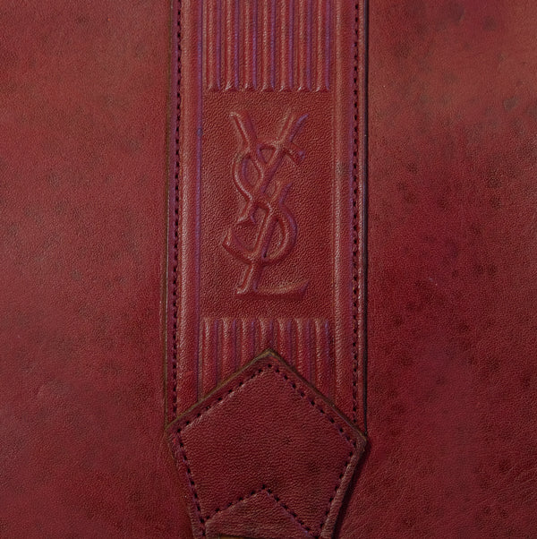 YVES SAINT LAURENT<訳あり> ロゴショルダー (ボルドー)