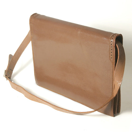 YVES SAINT LAURENT パイソンショルダー(茶)