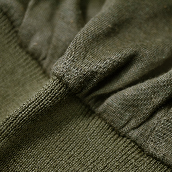 YSL 　フレア袖リボン半袖ニット（ライトカーキ）