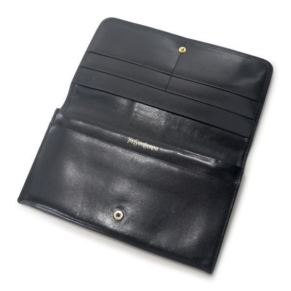 YVESSANTLAURENT　モンドリアン レザー長財布（赤/黄/緑）