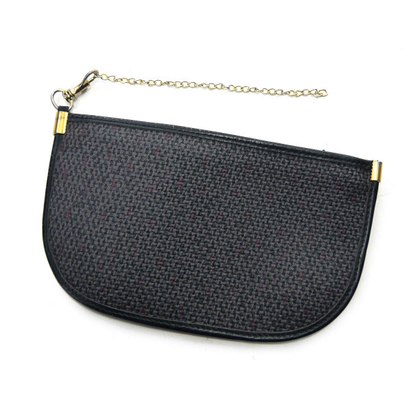 YVES SAINT LAURENT 巾着ショルダー（黒）