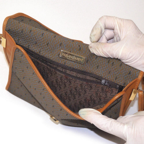 YVES SAINT LAURENT キャメルショルダー