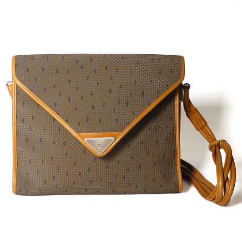 YVES SAINT LAURENT キャメルショルダー