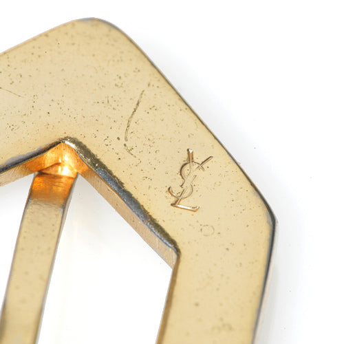 YVES SAINT LAURENT　リザードベルト(茶）