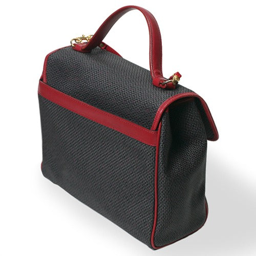 YVES SAINT LAURENT ２wayボストン（黒）