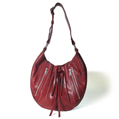 YVES SAINT LAURENT 半円ワンショルダー（赤）