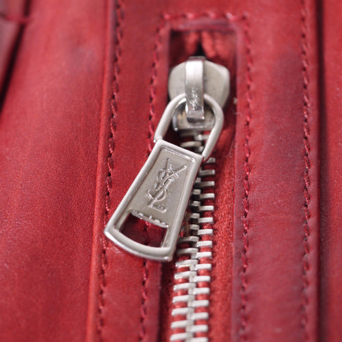 YVES SAINT LAURENT 半円ワンショルダー（赤）