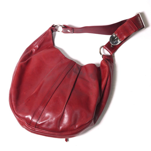 YVES SAINT LAURENT 半円ワンショルダー（赤）