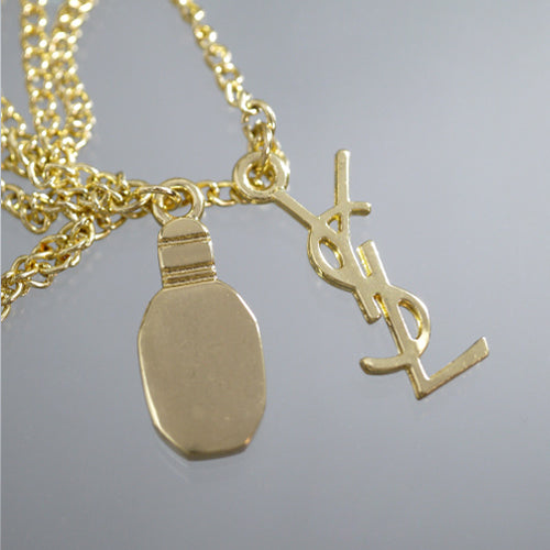 YVES SAINT LAURENT　ロゴ×香水瓶ブレスレット