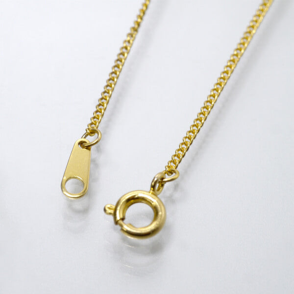 YVES SAINT LAURENT　ブラックハート ペンダント（ゴールド）