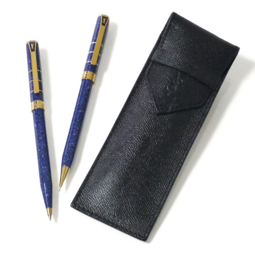 YVES SAINT LAURENT シャープペン&ボールペン（青）