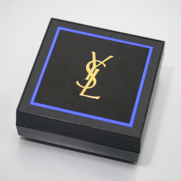 YVES SAINT LAURENT　ブルーストーン×ゴールド イヤリング