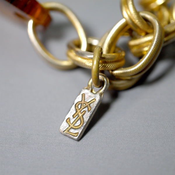 YVES SAINT LAURENT べっ甲チェーンベルト&ネックレス