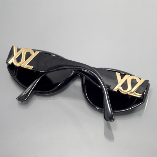 YVES SAINT LAURENT YSLロゴサングラス（黒）