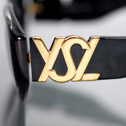 YVES SAINT LAURENT YSLロゴサングラス（黒）