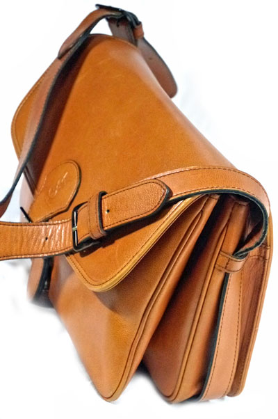 YVES SAINT LAURENT キャメル２Wayショルダー