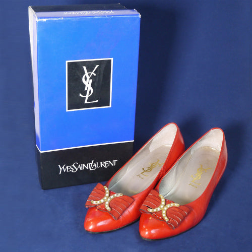YVES SAINT LAURENT パンプス