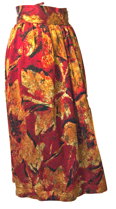 YVES SAINT LAURENT モダン柄スーツ