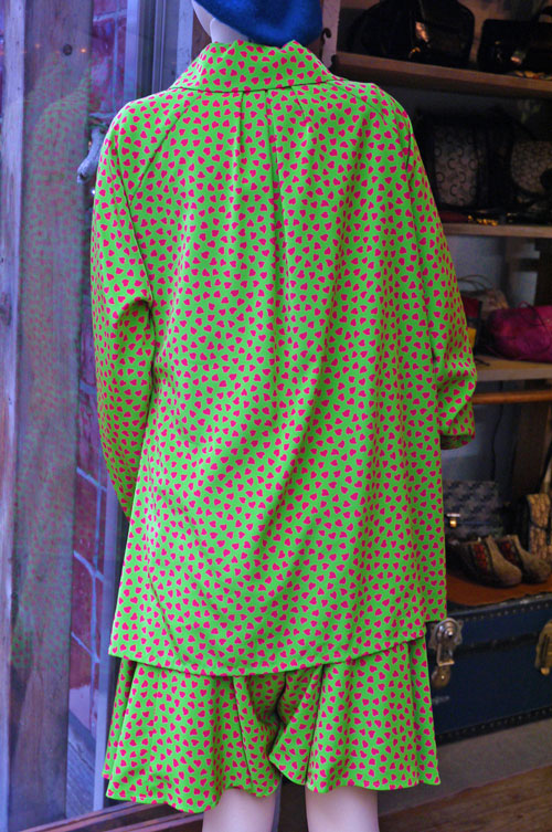 YVES SAINT LAURENT　ハート柄ツーピース