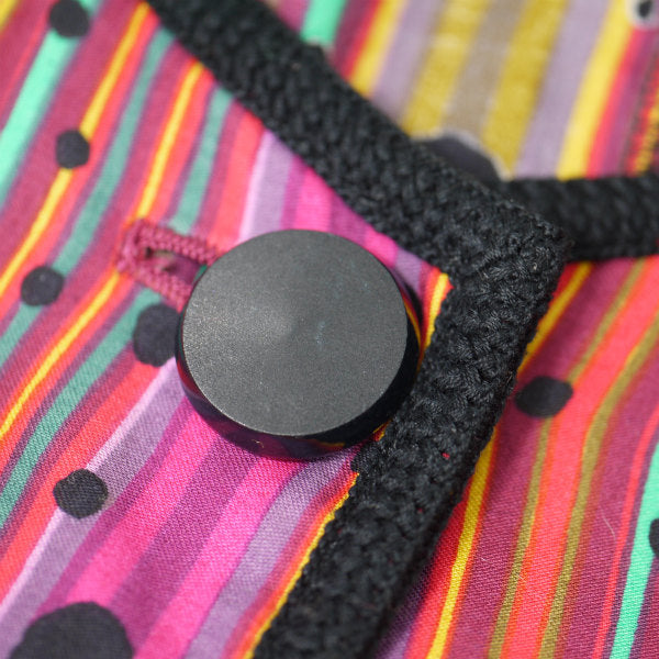 YVES SAINT LAURENT　コットン100%総柄ツーピース（ピンク系）