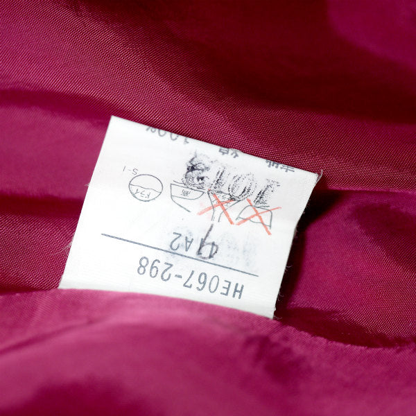 YVES SAINT LAURENT　コットン100%総柄ツーピース（ピンク系）