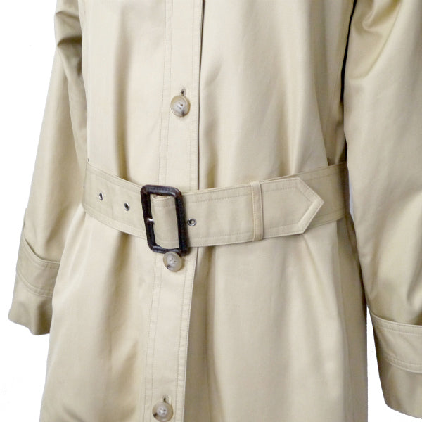 YSL　コットントレンチコート（ライトベージュ）
