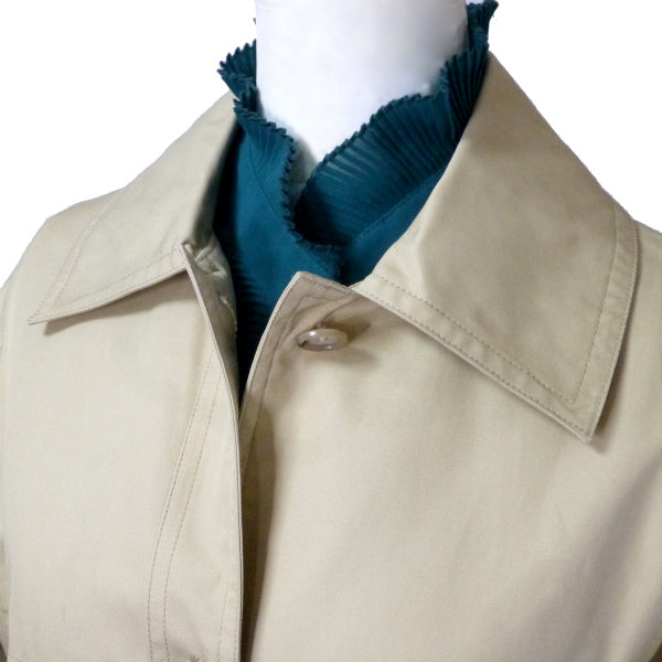 YSL　コットントレンチコート（ライトベージュ）