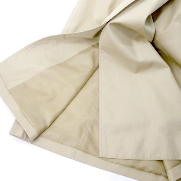 YSL　コットントレンチコート（ライトベージュ）