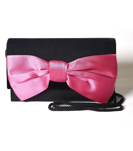 YVES SAINT LAURENT リボンパーティバッグ