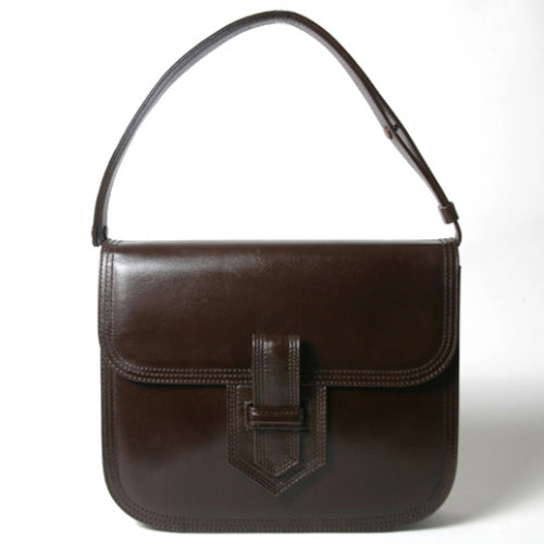 YVES SAINT LAURENT ２Wayバッグ(茶)