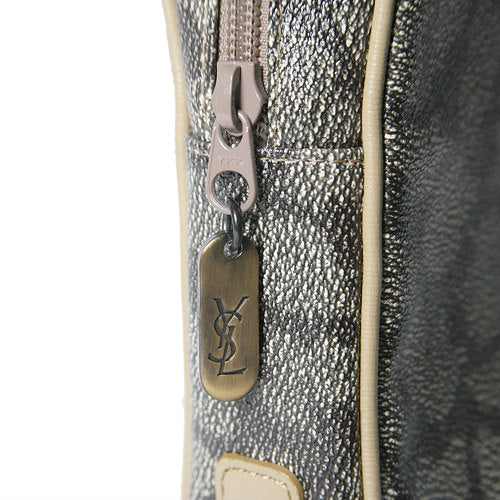 YVES SAINT LAURENT ポーチ付きボストン