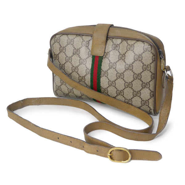 OLD Gucci 縦シェリーミニポシェット（茶）