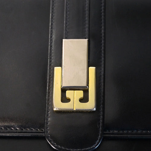 OLD Gucci　総皮クラッチ＆フォーマルショルダー（黒）