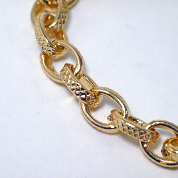 バッグ用チェーン ショルダーストラップ（ゴールド）