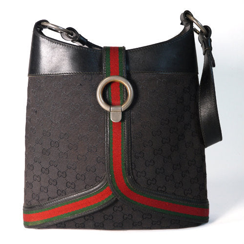 OLD Gucci レア！セミショルダー（黒）