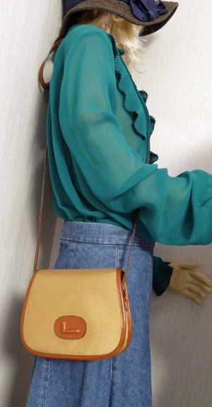 Old Lancel　ミニポシェット（茶）