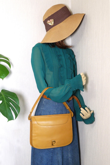 Pierre Cardin　２Wayショルダー（黄色）