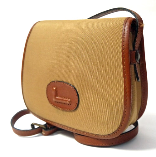 Old Lancel　ミニポシェット（茶）